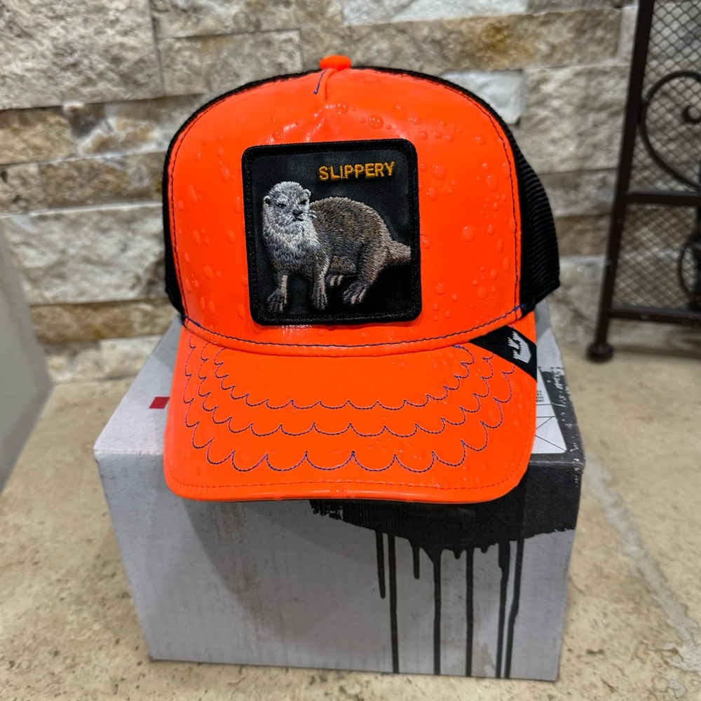 Goorin Farm Limited  “Crocodile Mile” SLIPPERY Otter Limited Trucker Hat